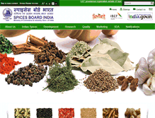 Tablet Screenshot of indianspices.com